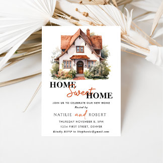 Convite Home Sweet Home Housearming Party