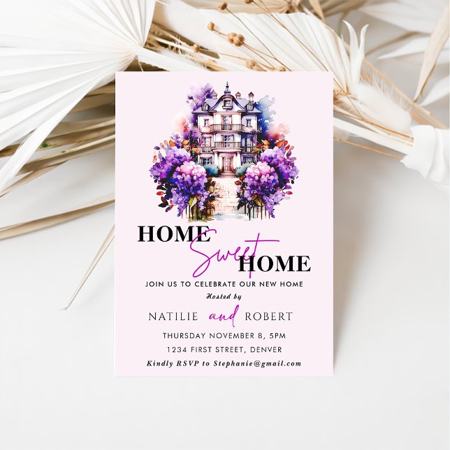 Convite Home Sweet Home Housearming Party (Criador carregado)