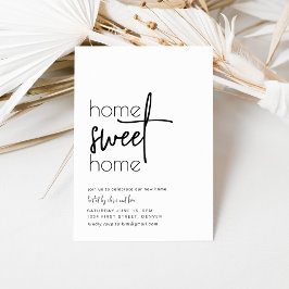 Convite Home Sweet Home Housearming Party Convidar