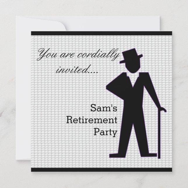 Convite Homem da dança (Frente)