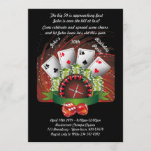 Homem de aniversário de qualquer idade, pôquer, ap