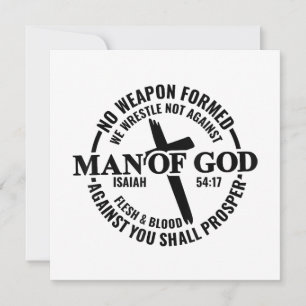 Convite Homem de Deus, Nenhuma Arma Formada Contra Mim Irá