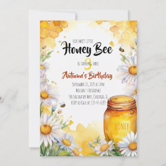 Convite Honey Bee Birthday
