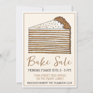 Convite Honey Cake Russo Dessert Assar Vende