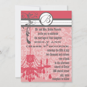 Convite Honeysuckle Vintage Chandelier