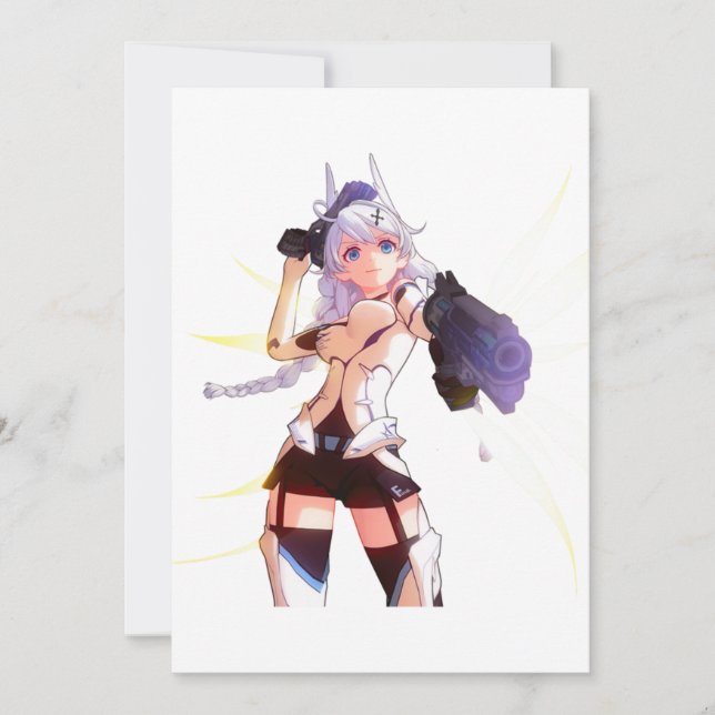 Convite Honkai Impact 3rd Anime 崩 坏 3rd Android (Frente)