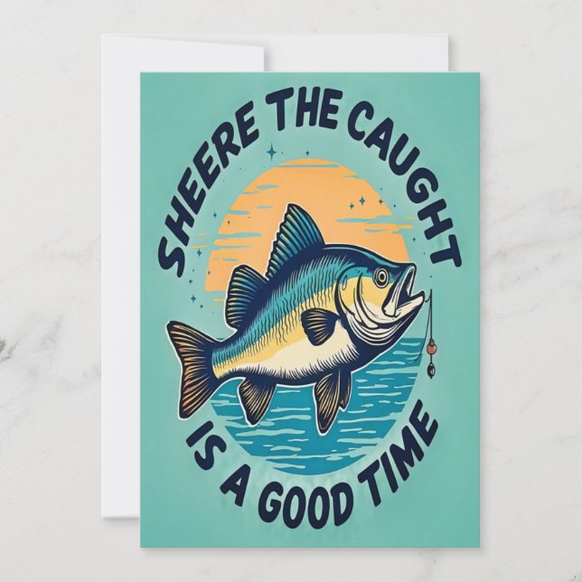 Convite Hooked on Fun (Frente)