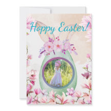 Hoppy Easter green egg photo