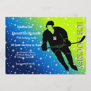 Convite Hóquei no gelo