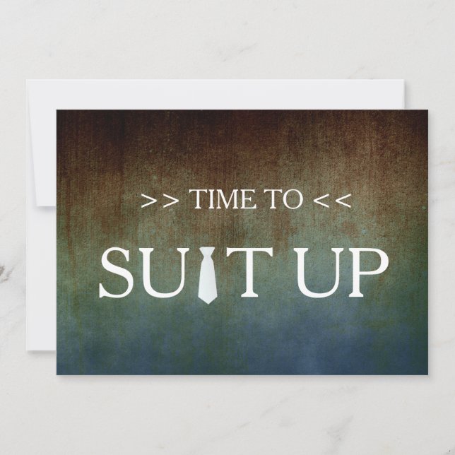 Convite Hora de se Preparar (Frente)