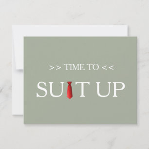 Convite Hora de Suitar o Tempo Vermelho