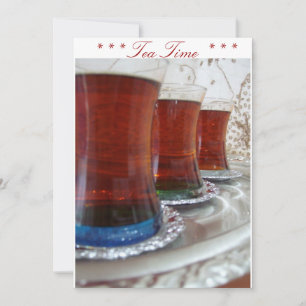 Convite Hora do chá