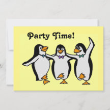 Hora do Festa dos Pinguins Dançantes!