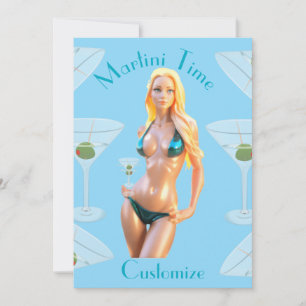 Convite Hora do Martini Babe do Thunder_Cove