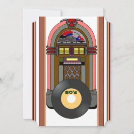 Convite Hora do Rock and roll Party