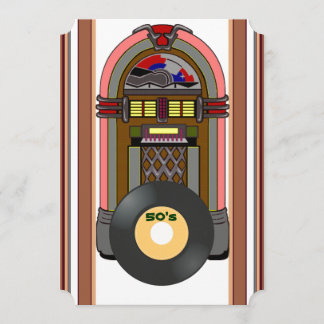 Convite Hora do Rock and roll Party