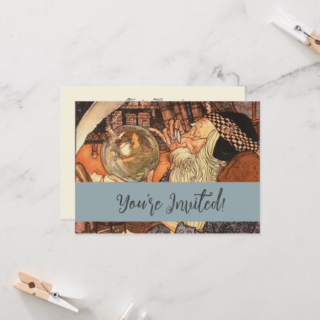 Convite Hora Pai Antiquada de Ano Novo (Frente/Verso In Situ)