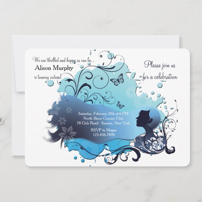 Convite Horizonte Azul (Frente)