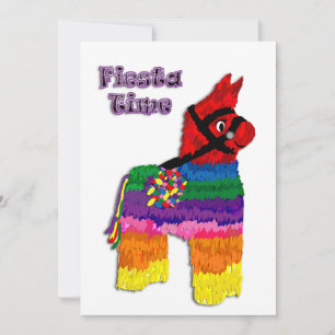 Convite Horse Pinata Fiesta