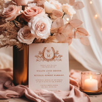 Horsferes Cactus Western Country Boho Wedding