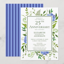 Hortênsias Azuis 25º Aniversário