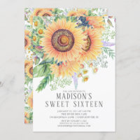 Horto de Girassol Fresco Floral Doce Sessenta