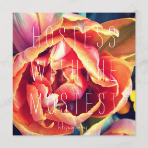 Convite Hostess com a Mostest!Cartão de Agradecimento