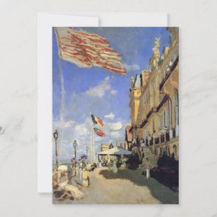 Convite Hotel des Roches Noires, Trouville de Claude Monet