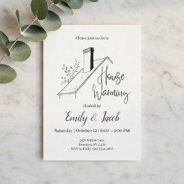 Convite Housewarming Invitation • New Home Party Invite