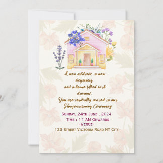 Convite Housewarming Invitations 
