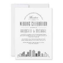 Houston Wedding | Skyline Moderno Deco