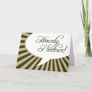 Convite Howdy, sócio! : bolha cómica do discurso