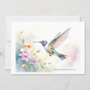 Convite Hummingbird