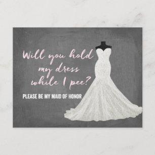 Convite Humor Bride   Bridesmaid