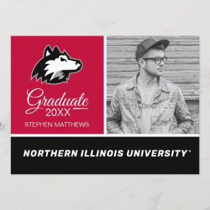 Convite Huskies do Norte de Illinois   Graduação