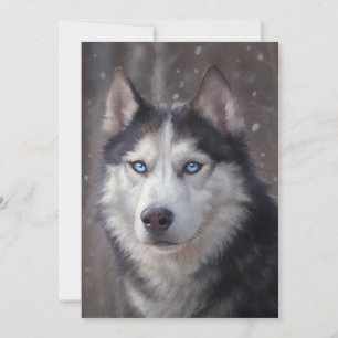 Convite Husky Siberiano