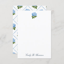 Convite Hydrangea Blue Personalizado no Avô do Milênio