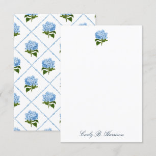 Convite Hydrangea Blue Personalizado no Avô do Milênio