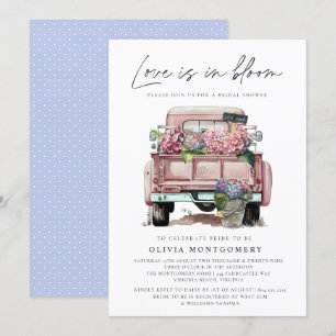 Convite Hydrangea Chá de panela