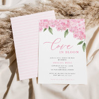 Hydrangea rosa Amor com Chá de panela Bloqueado