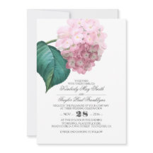 Hydrangea Vintage Casamento Floral Rosa