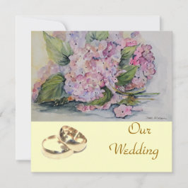 Convite Hydrangeas love