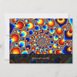 Convite Hypn0sis - Arte do Fractal