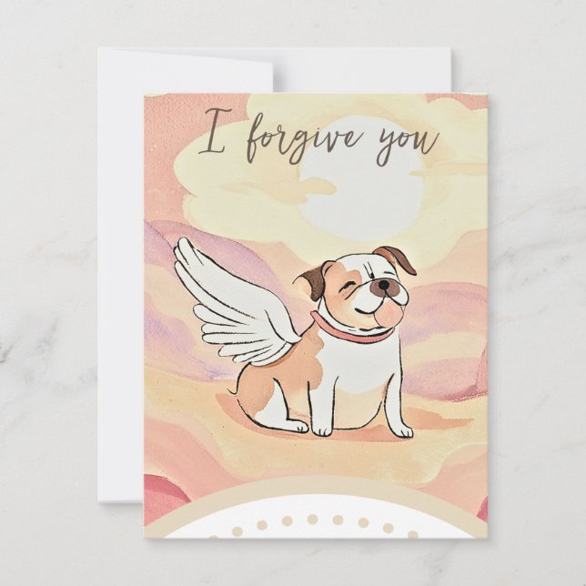 Convite i forgive you  (Frente)