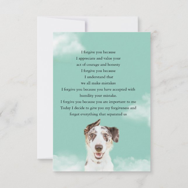 Convite i forgive you sky dog (Verso)