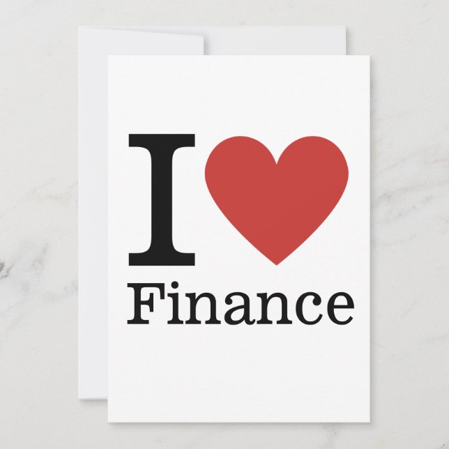 Convite I ❤️ Love Finance (Frente)