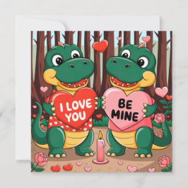 Convite I love you - Be mine