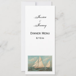 Convite Iates de Vintage Náutica #1