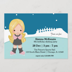 Convite Ice Skating Party