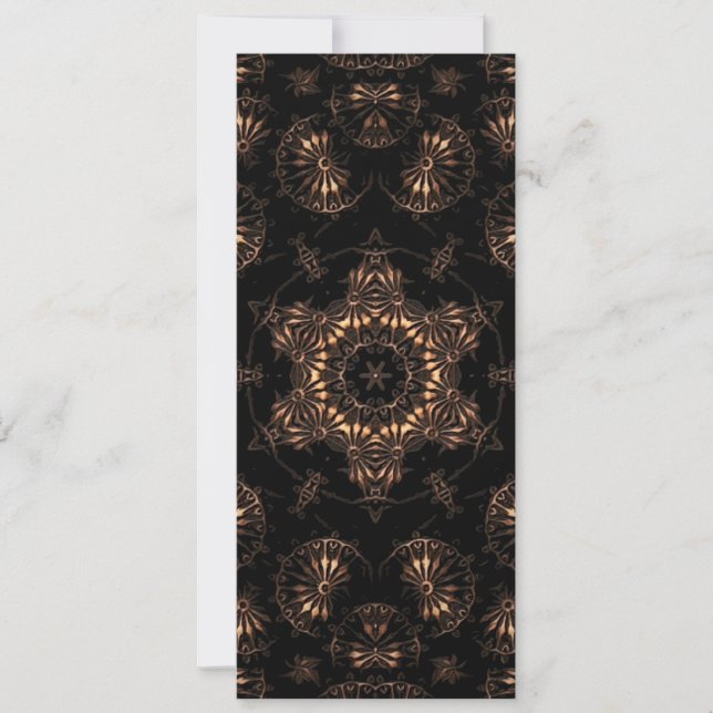 Convite Idade do Bronze Mandala (Frente)